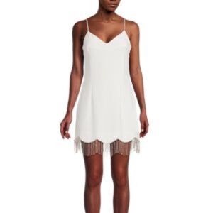 Lea and Viola Rhinestone Fringe dress | Size M
